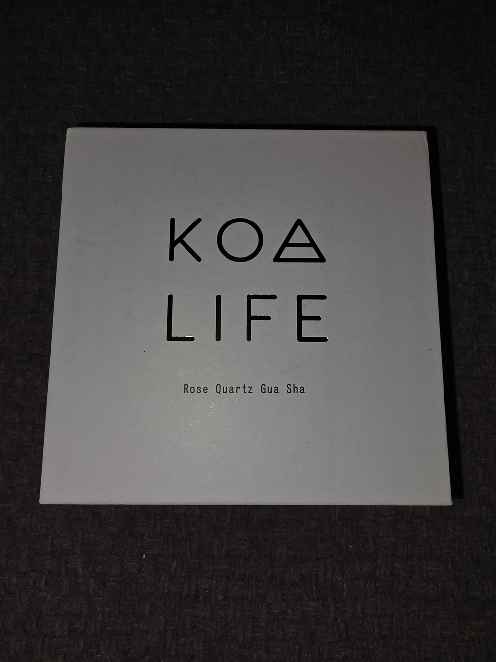 KOA LIFE Rose Quartz Gua Sha $20 NIB